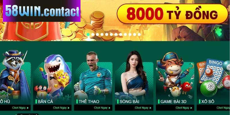 Đánh giá chất lượng của nhà cái 58win uy tín