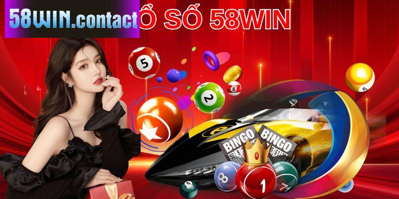 Số tiền thưởng khổng lồ cùng xổ số 58WIN