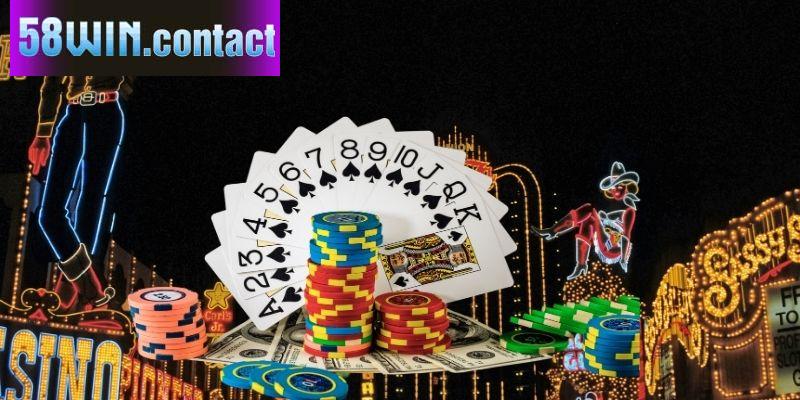 Nhiều nhà phát hành được liên kết trong Casino 58win