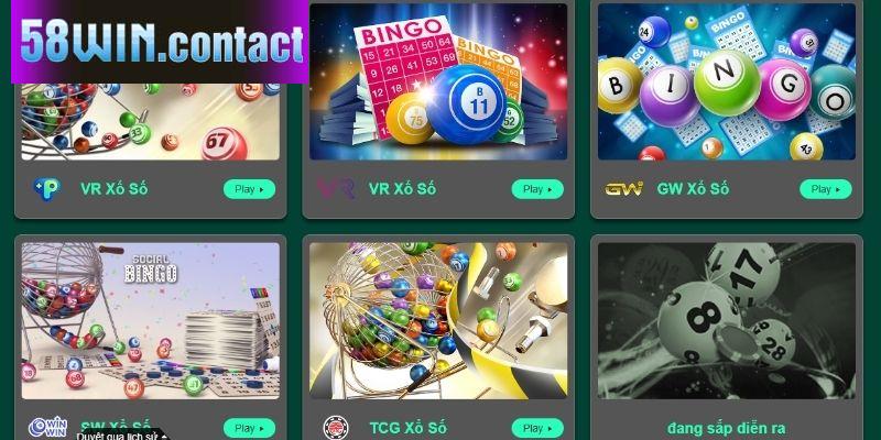 Nhà cái cung cấp Xổ số với tiền thưởng lớn