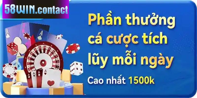 Một vài chương trình ưu đãi hội viên mới nổi bật tại 58WIN